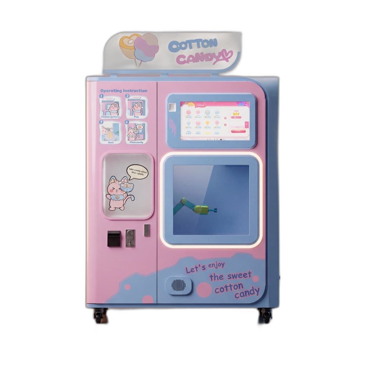 CandyCloud Zuckerwatte-Roboter